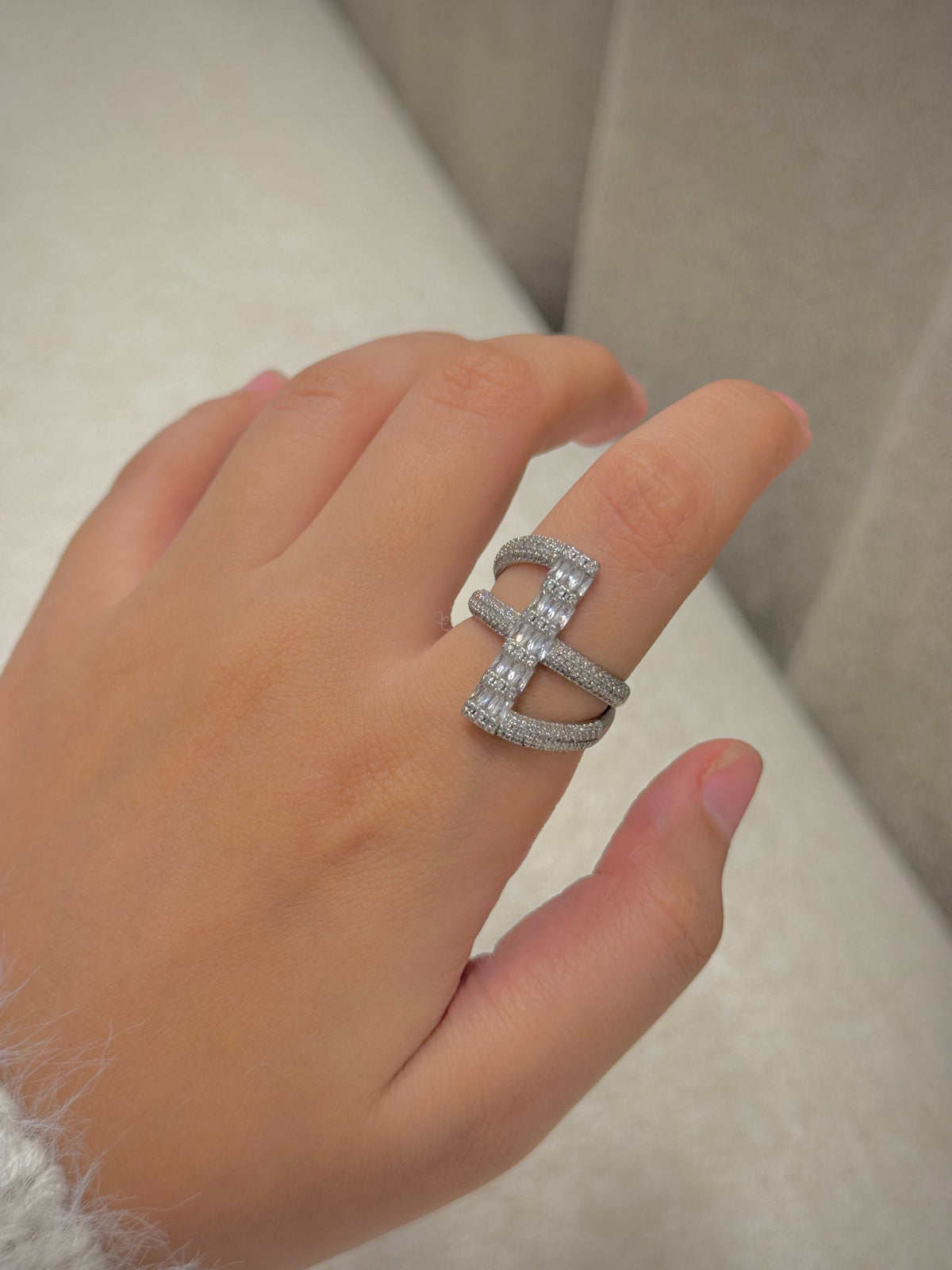 Gold plated ring