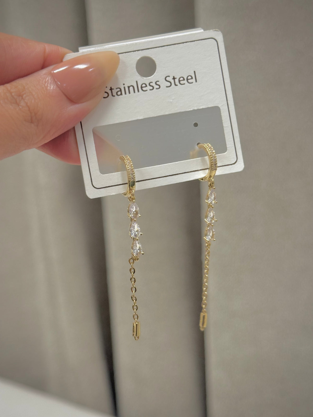 Trendy earrings