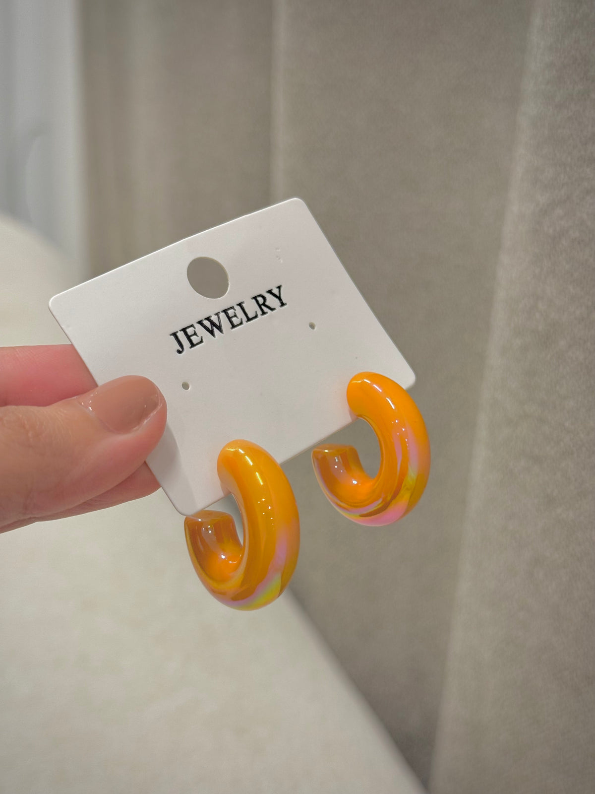 Trendy earrings