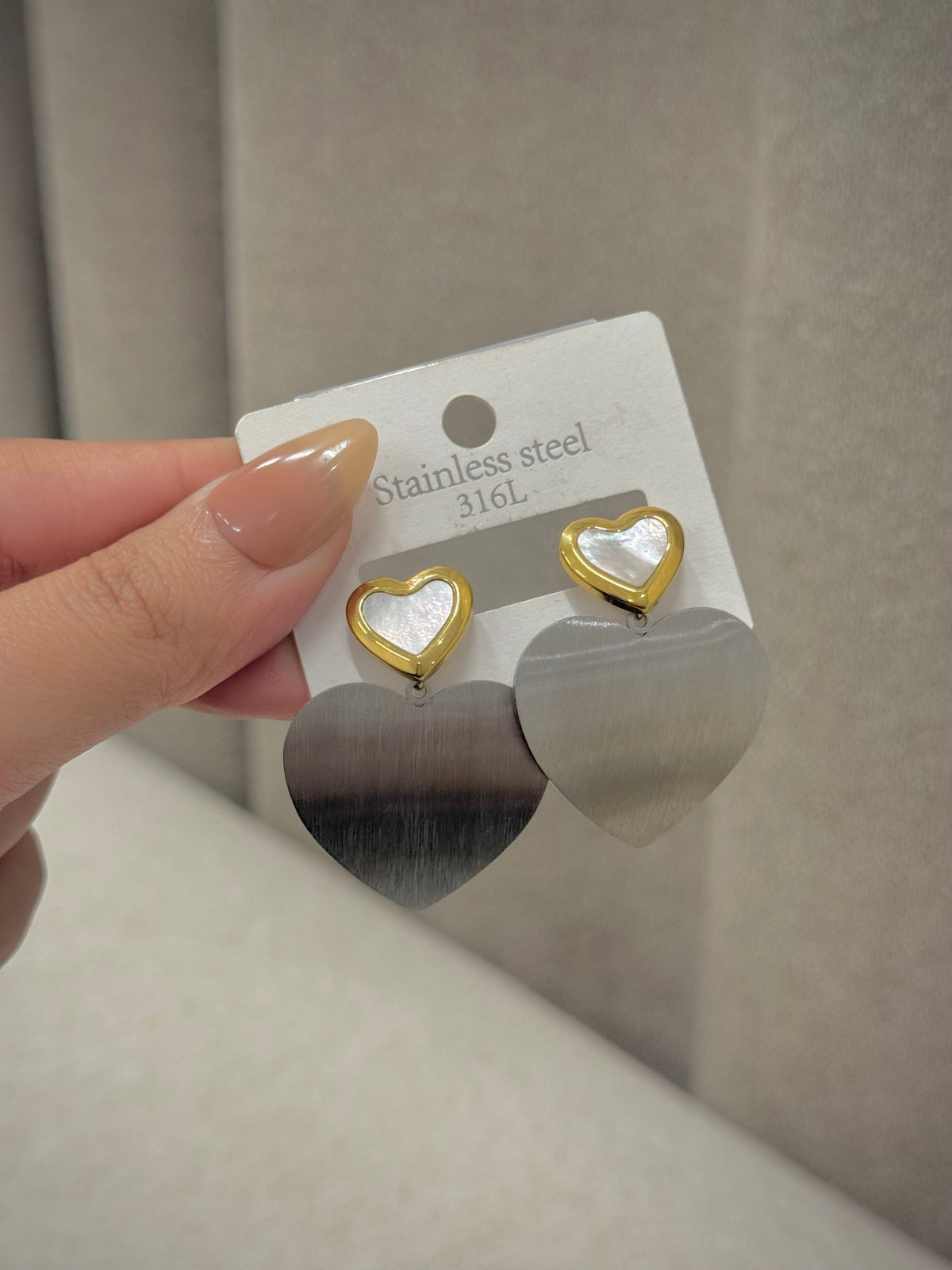 Trendy earrings