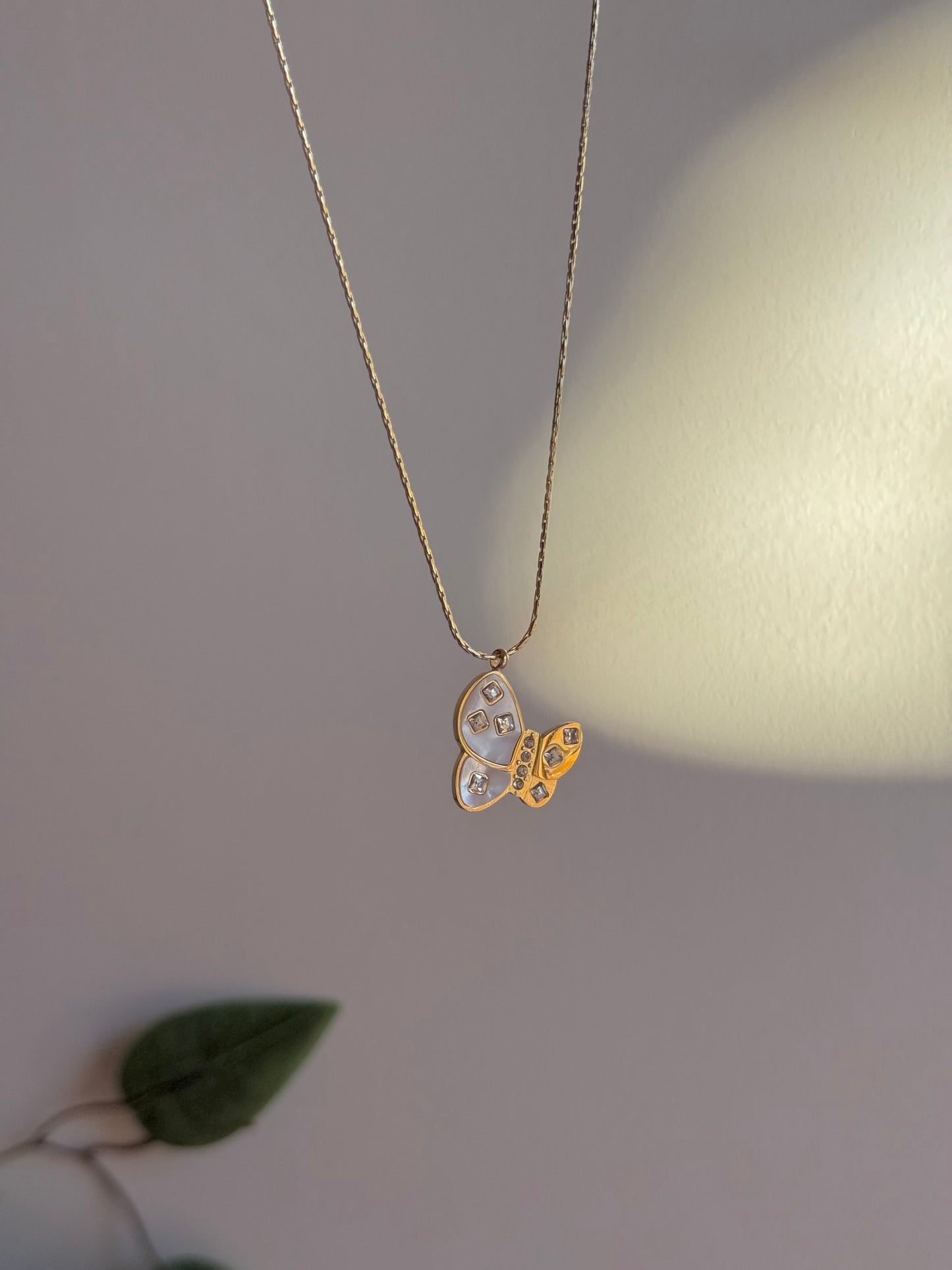 Butterfly necklace