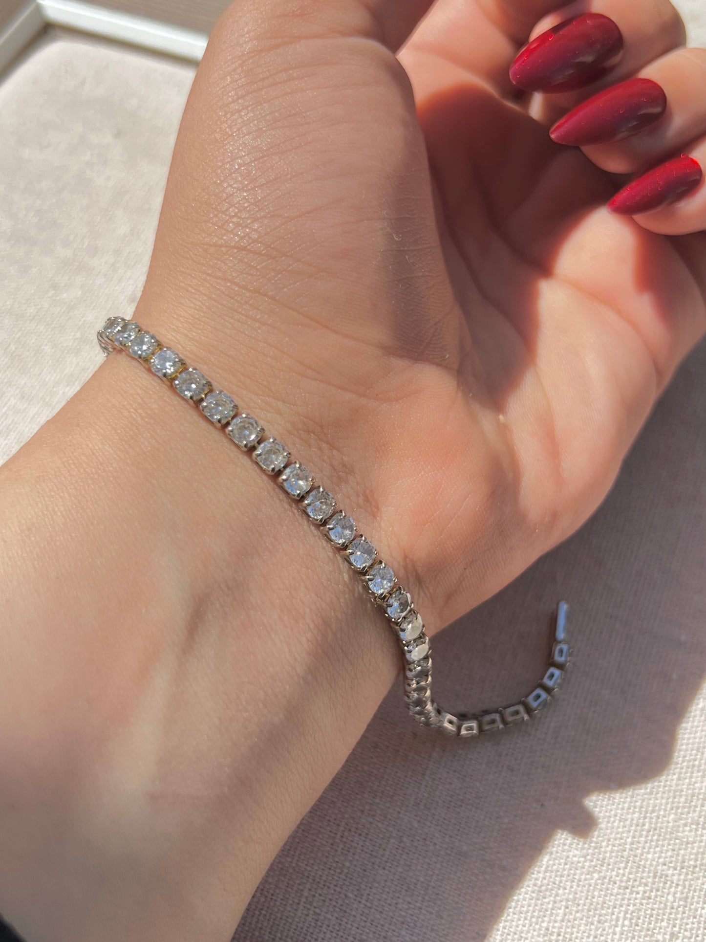 Gold TENNIS  Bracelet