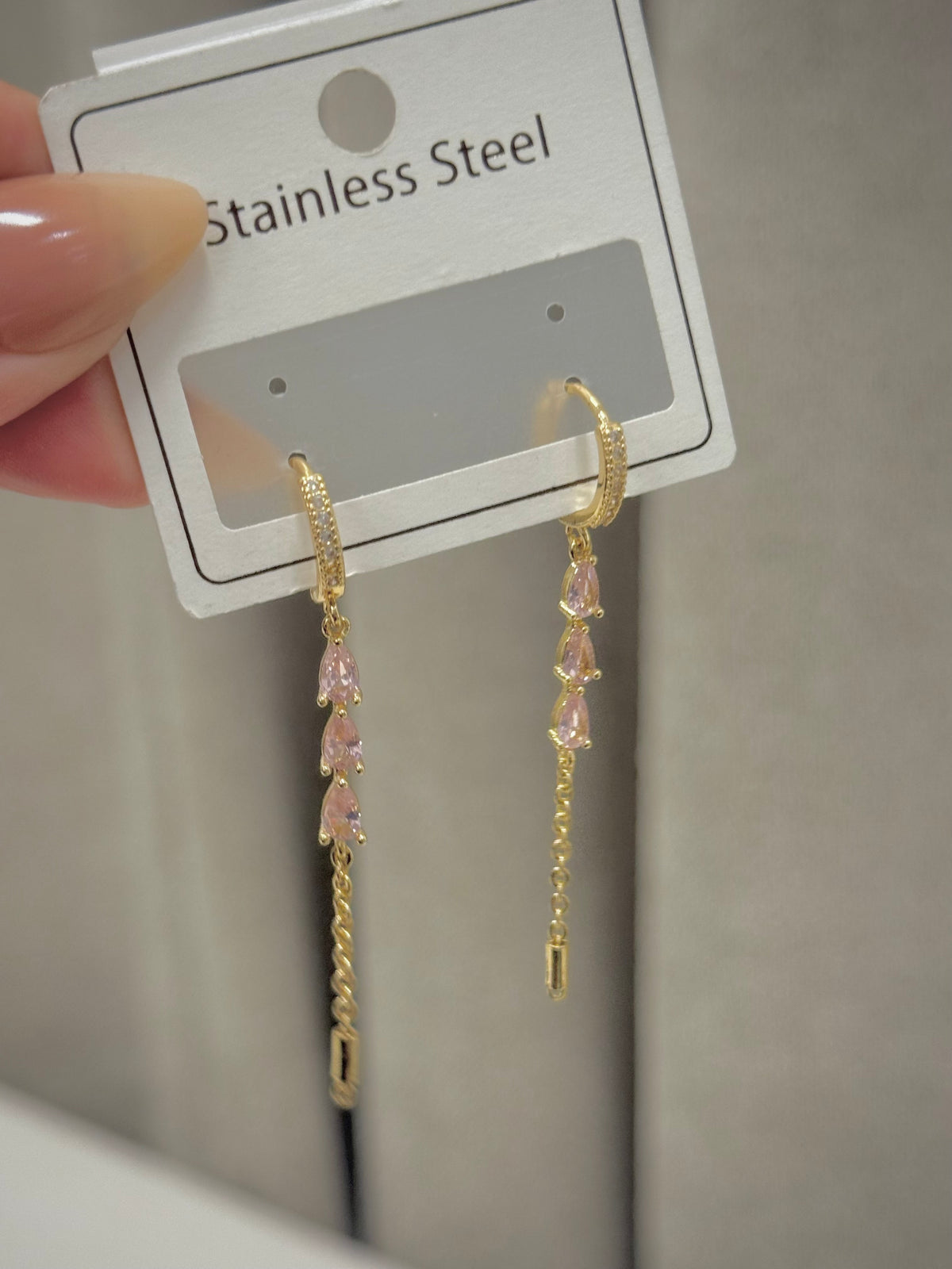 Trendy earrings