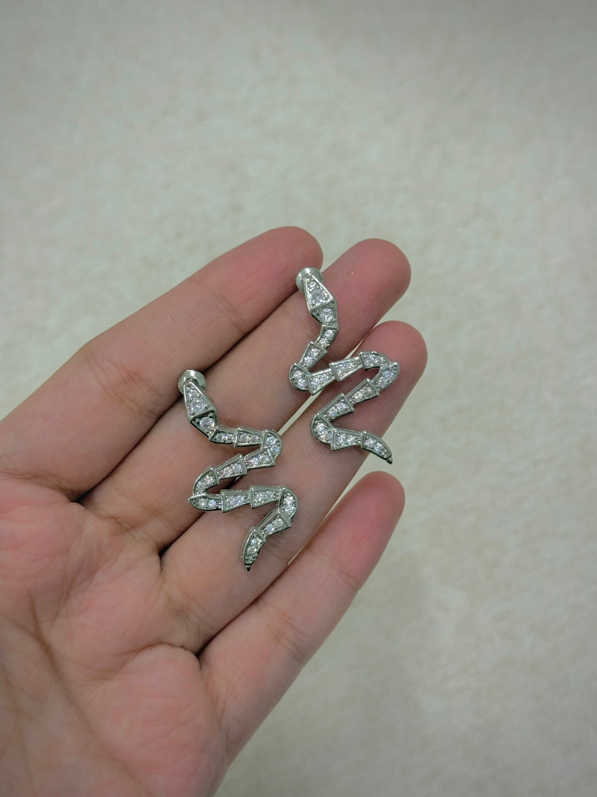 Trendy earrings