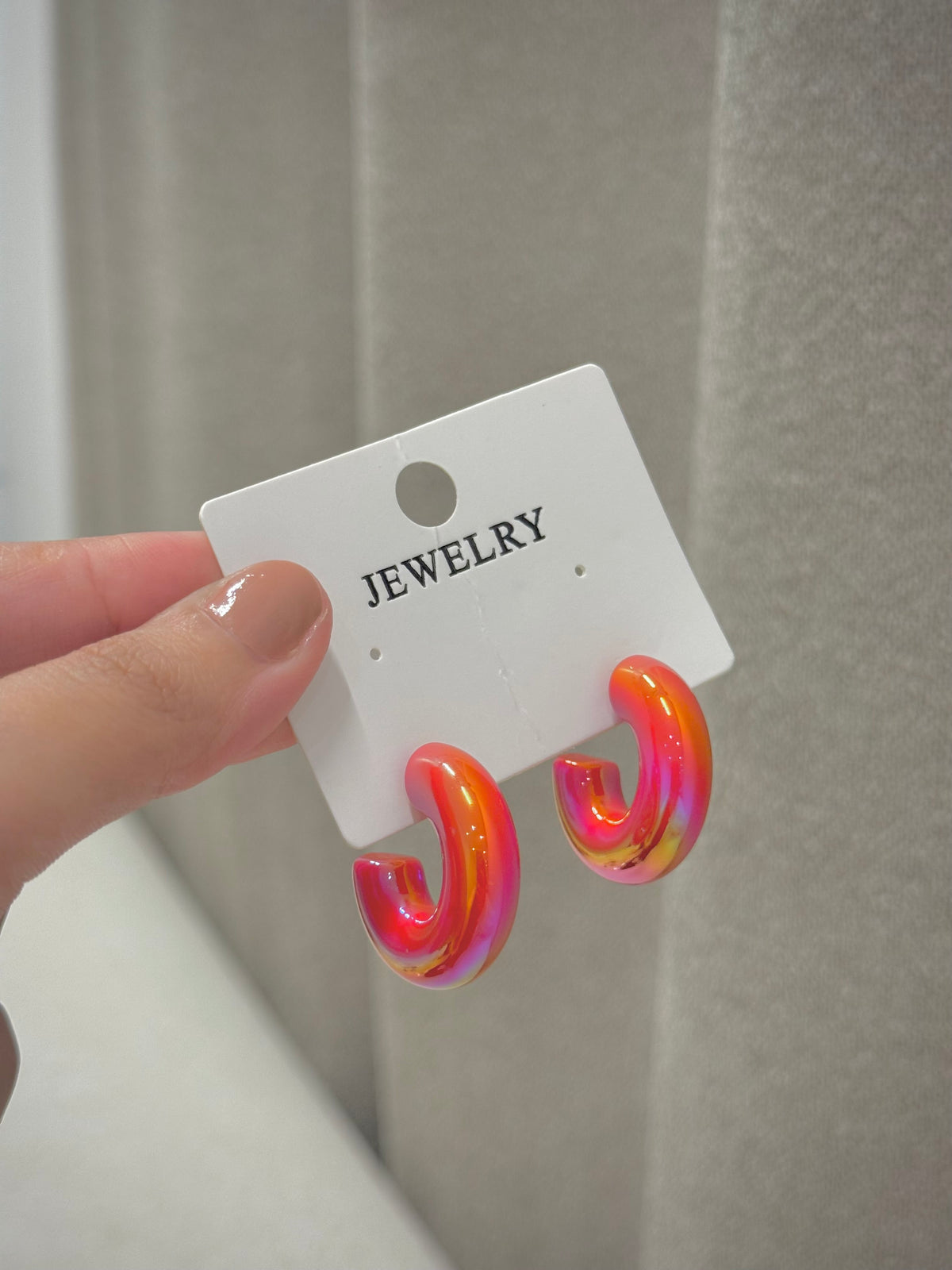 Trendy earrings
