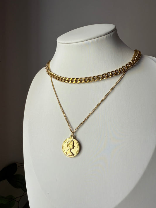 Coin necklace