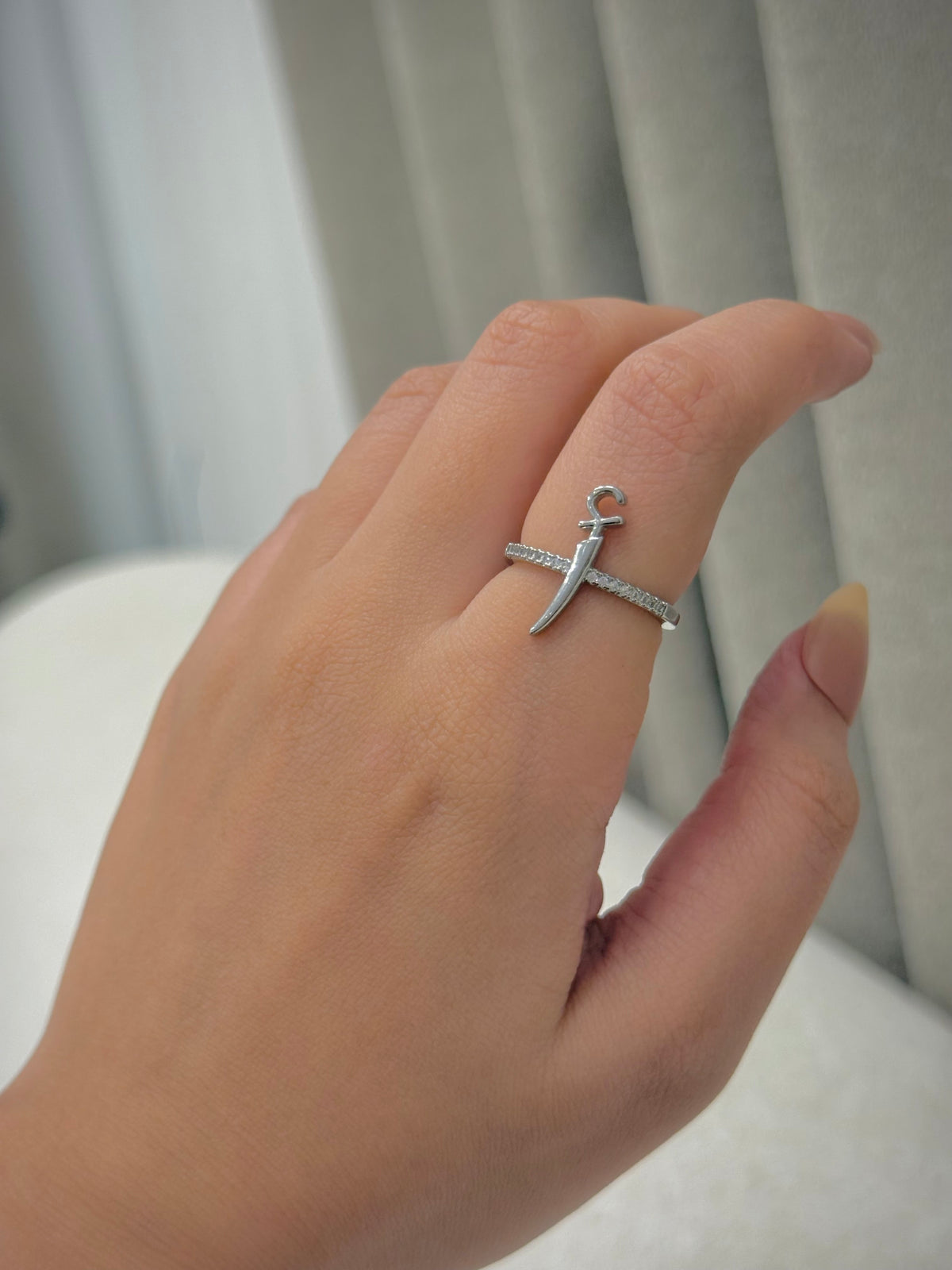 Gold plated ring