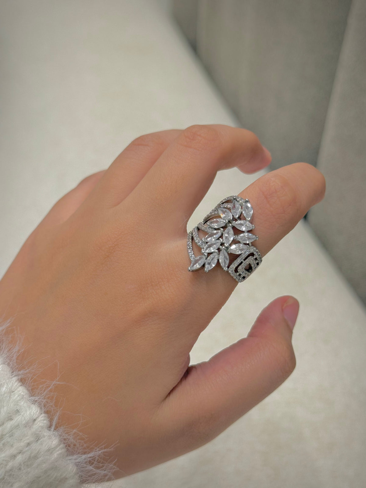 Gold plated ring
