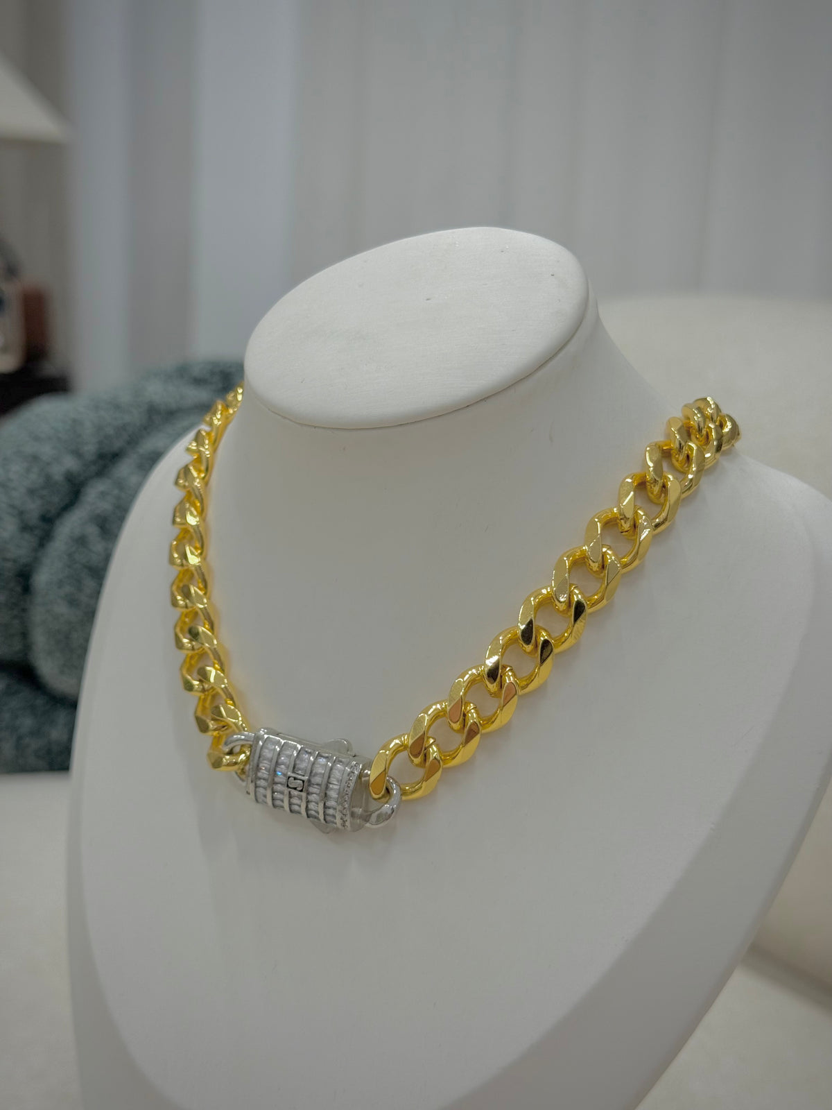Gold plated necklace