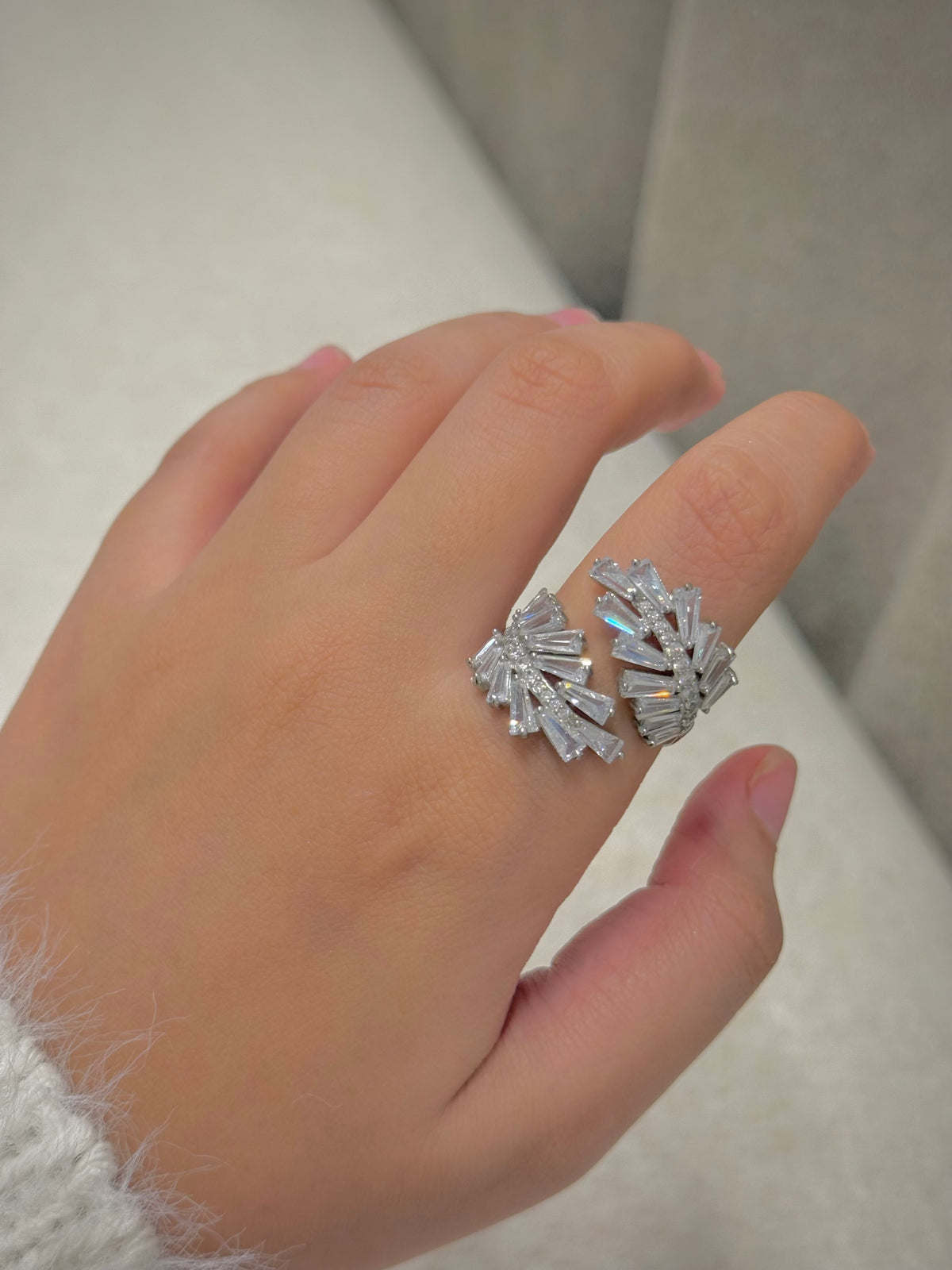 Gold plated ring