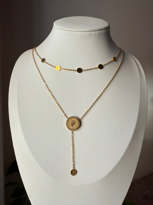 Coin necklace