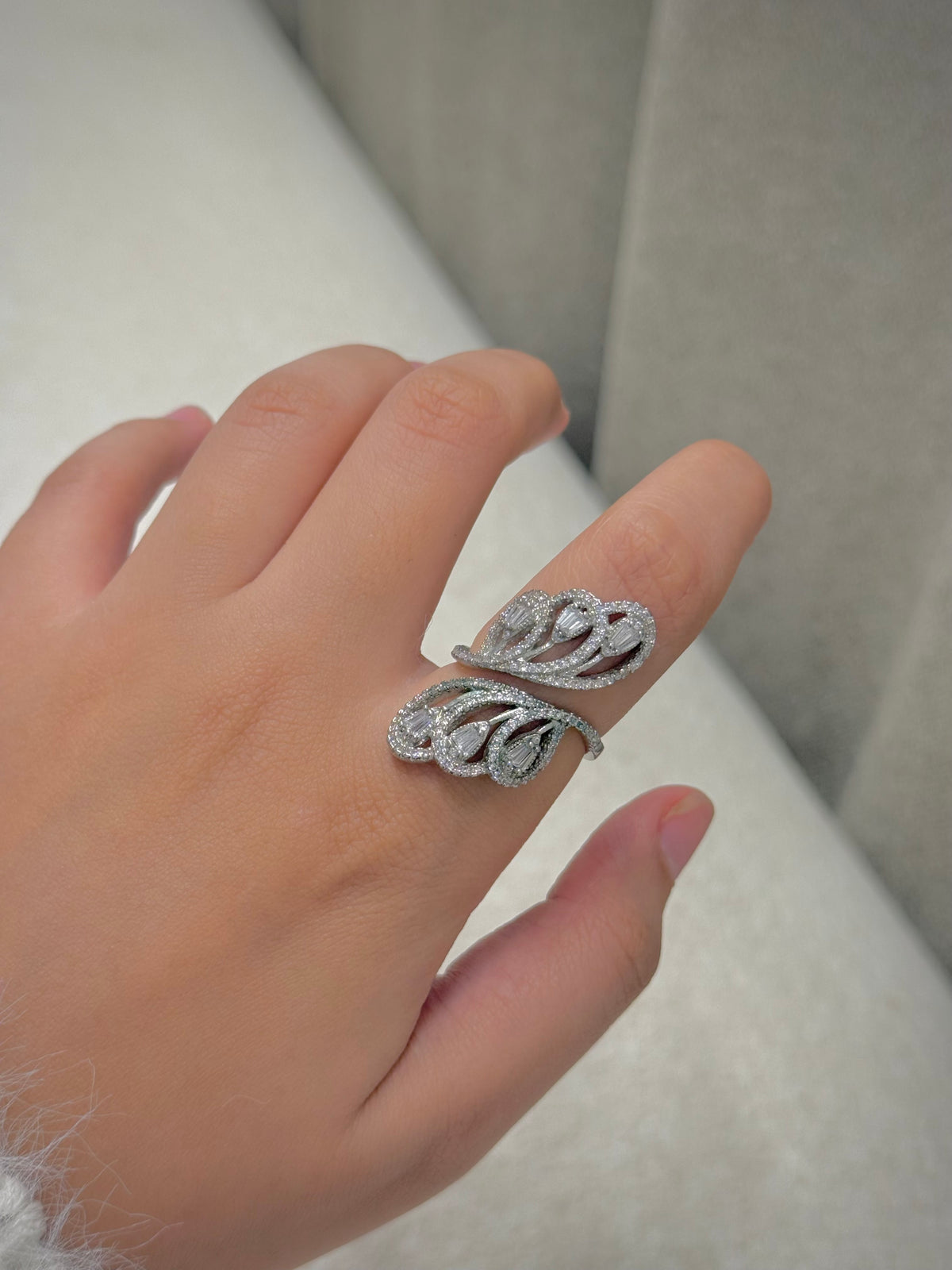 Gold plated ring