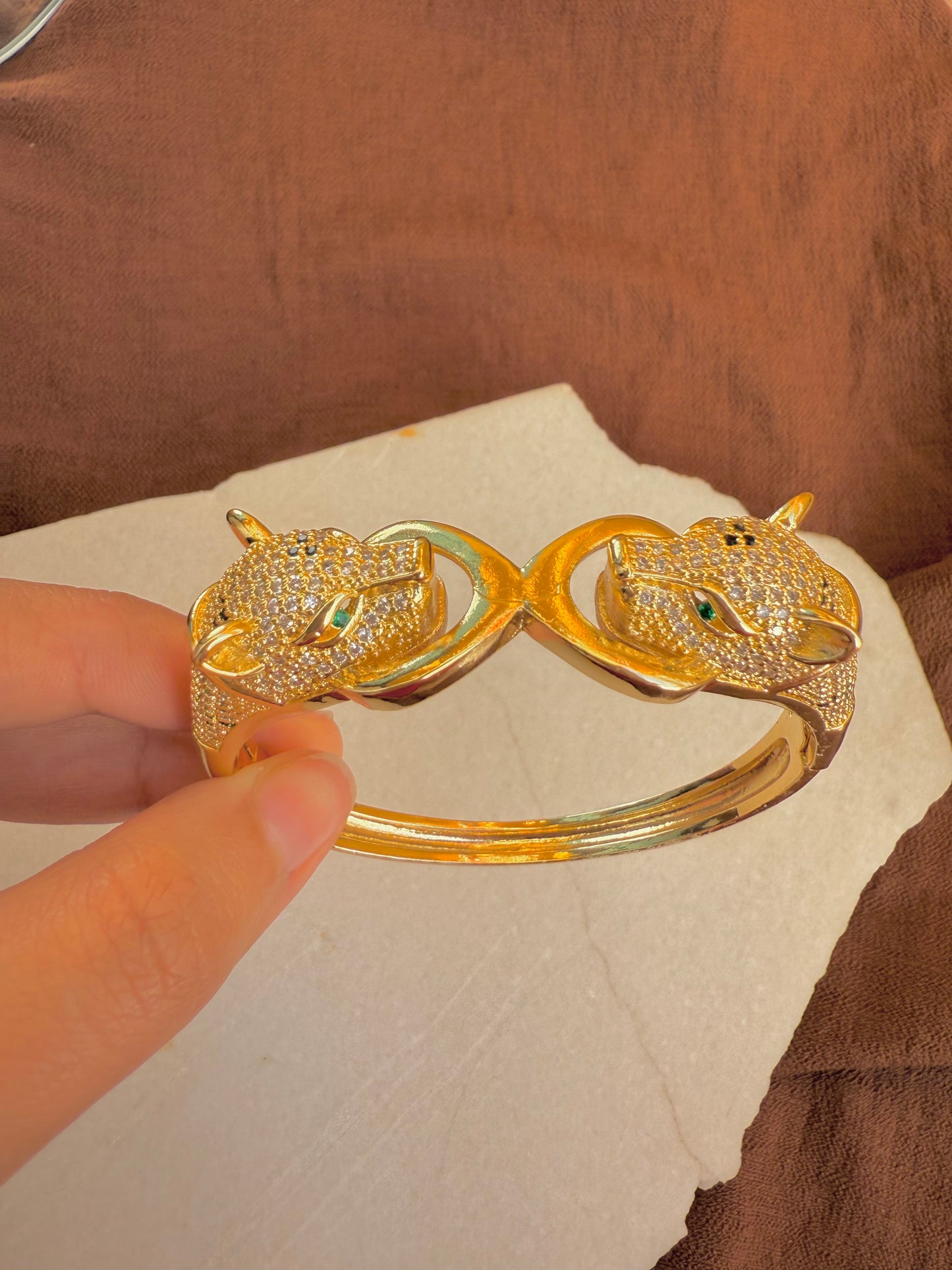 Gold plated bracelet