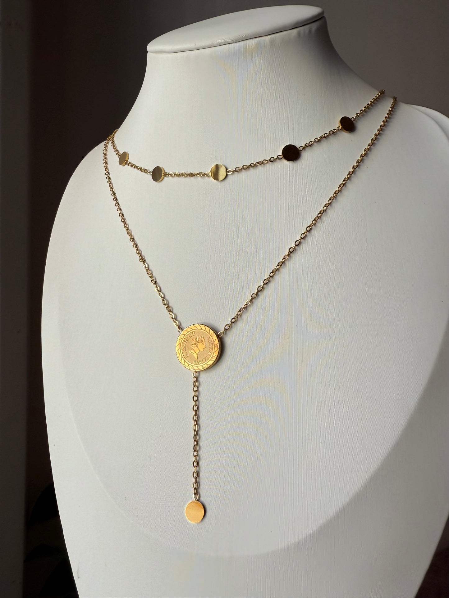 Coin necklace