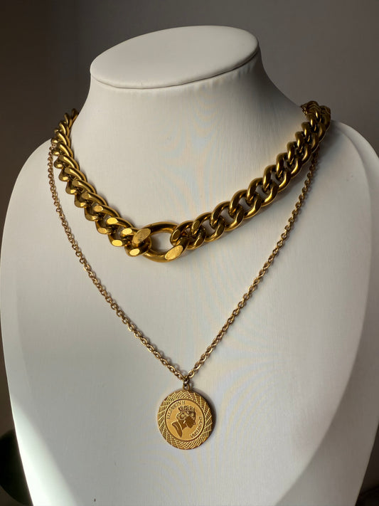 Coin necklace