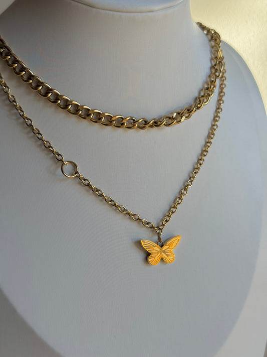 Butterfly necklace