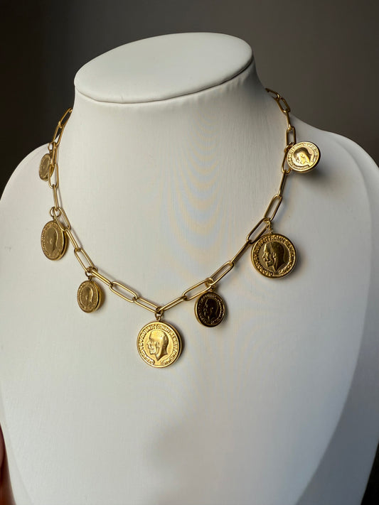 Coin necklace