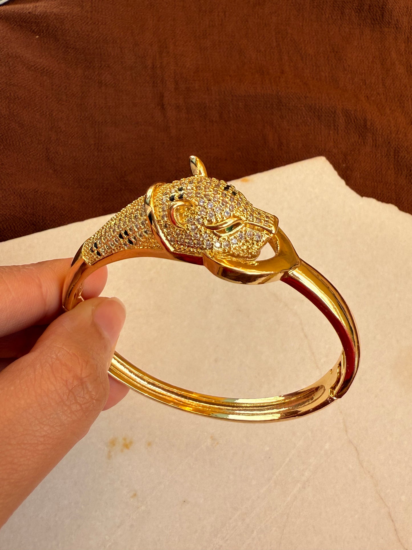 Gold plated bracelet