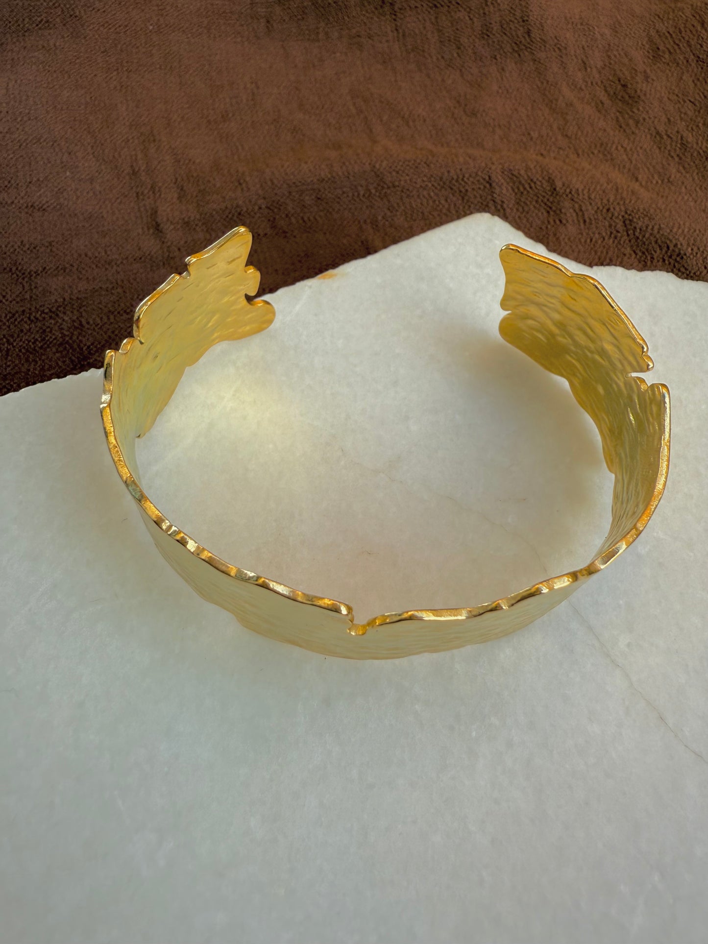 Gold plated bracelet