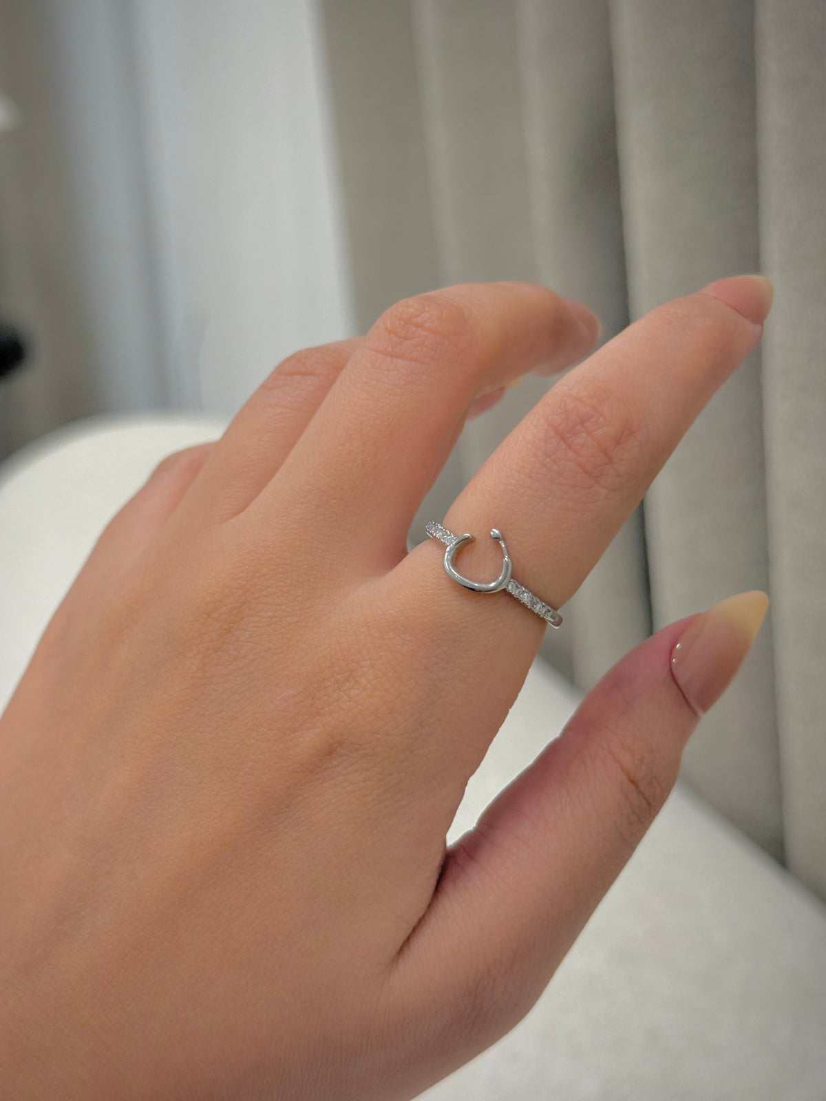 Gold plated ring