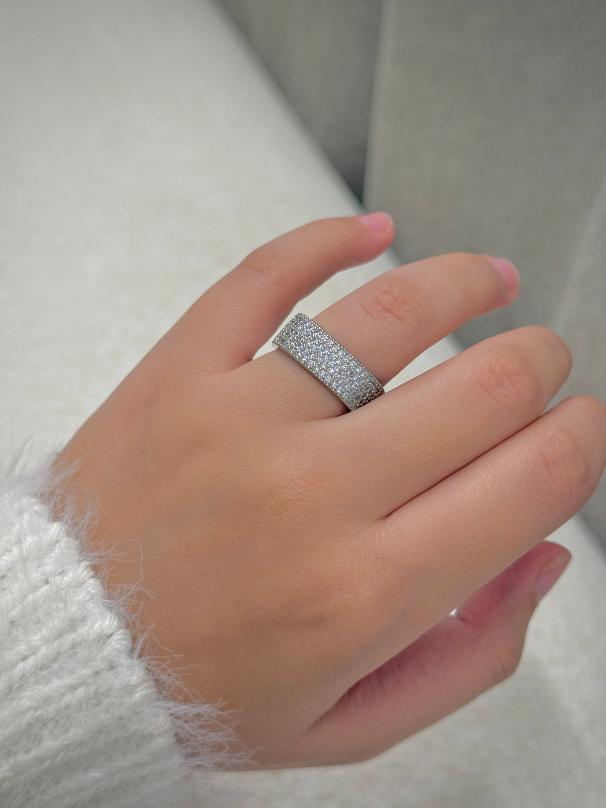 Gold plated ring