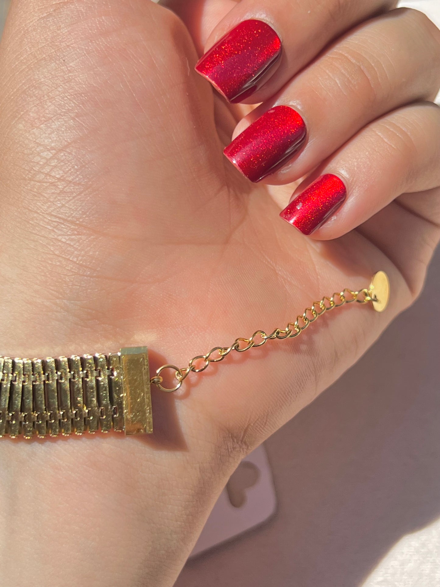 Modern wide-style bracelet