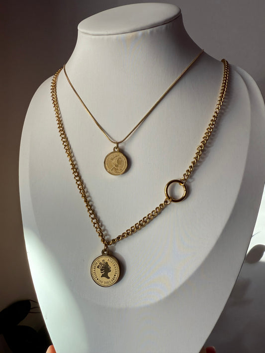 Coin necklace