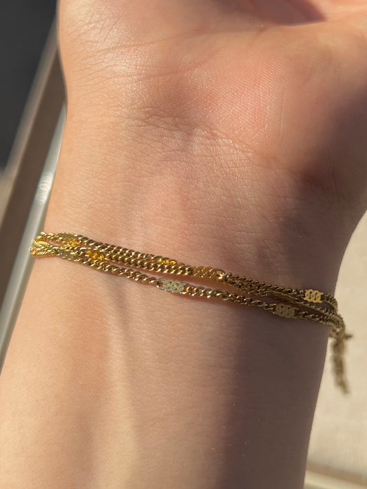 3-layer bracelet