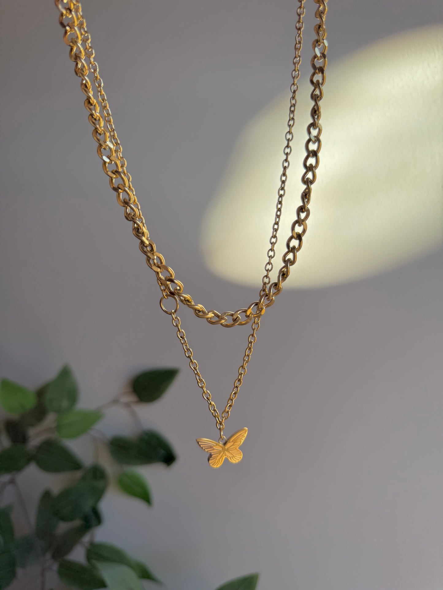 Butterfly necklace