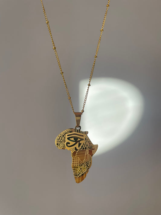 Africa necklace