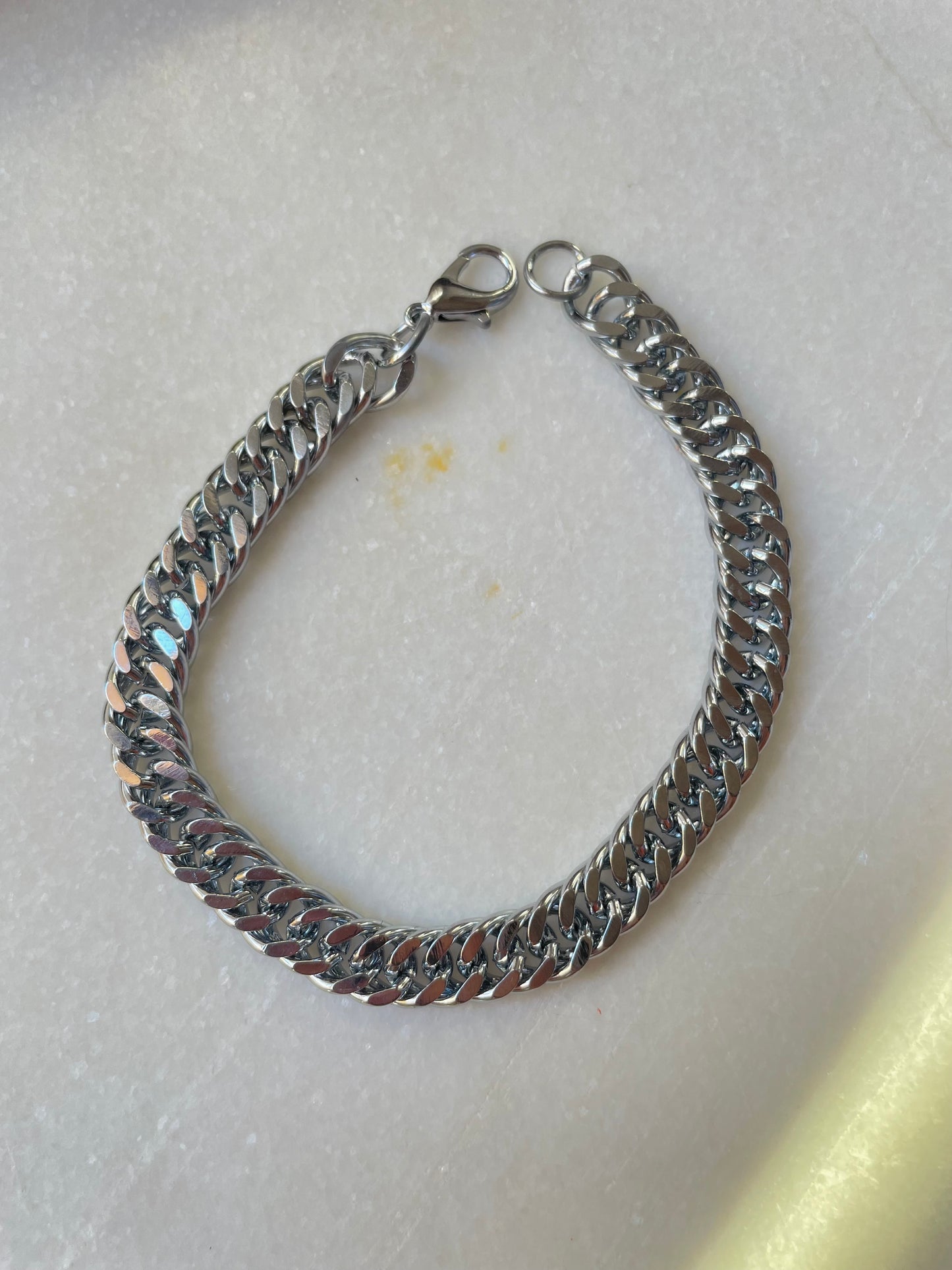 Care silver bracelet