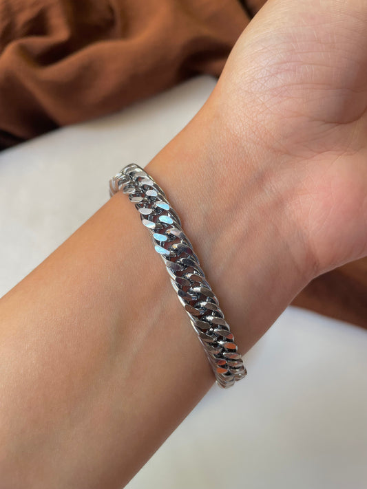 Care silver bracelet