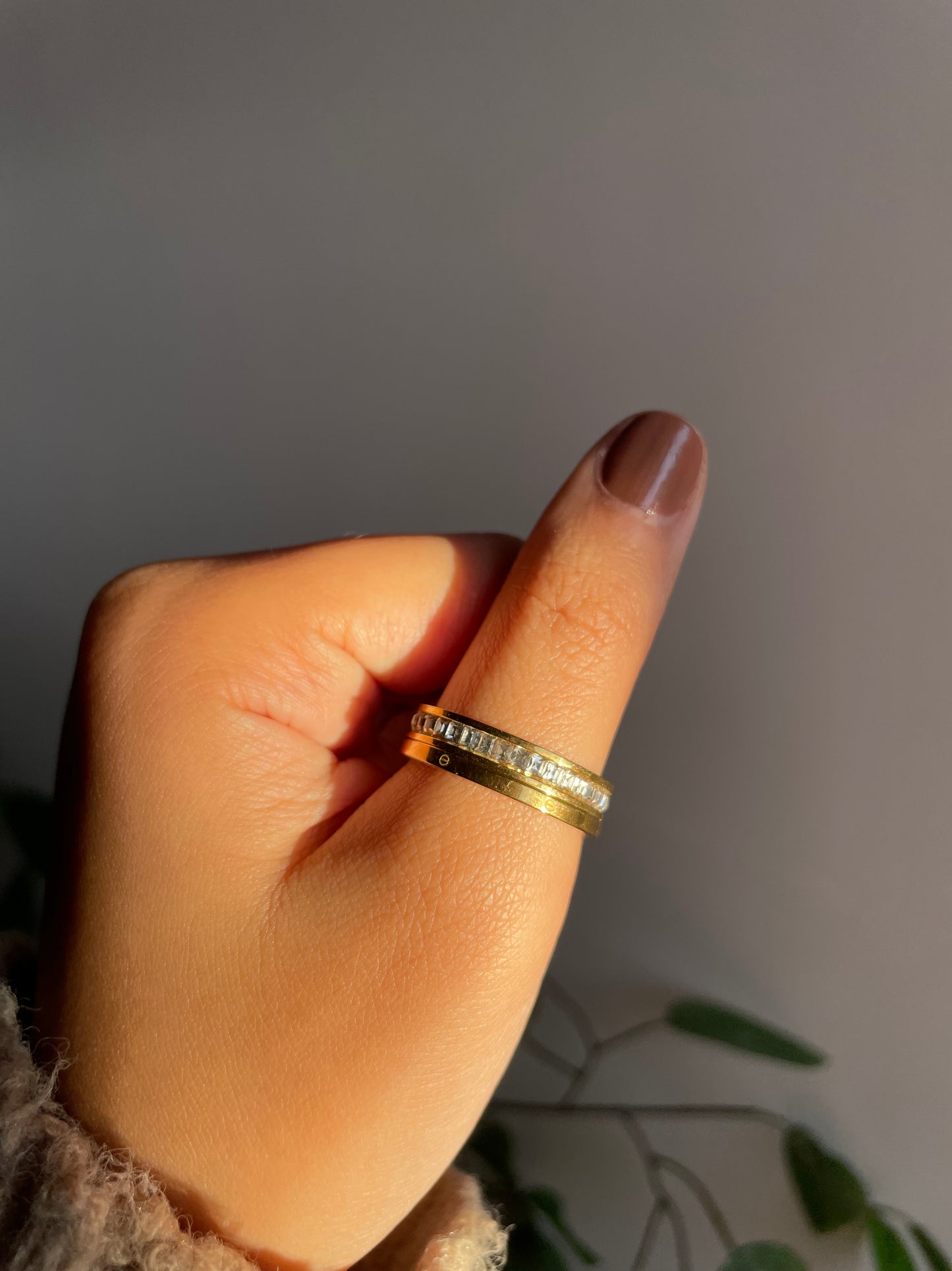 Stainless steel ring