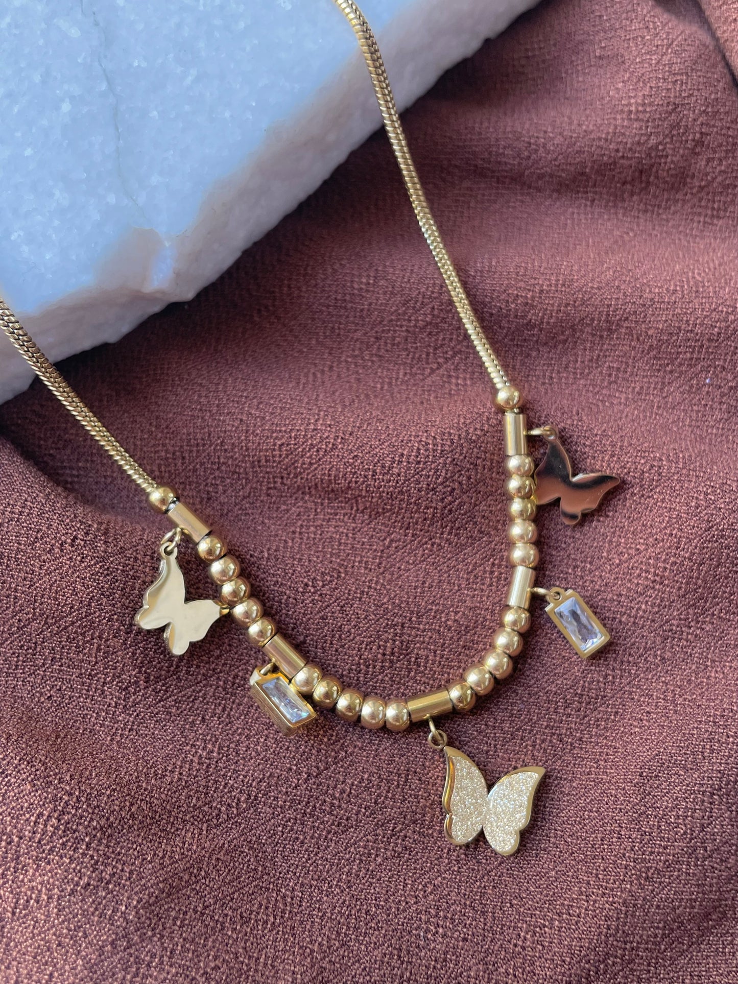 Butterfly Charm Necklace